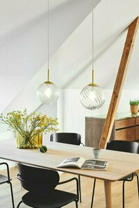 Chisell 25 brass pendant lamp by Nordlux 1 Chisell 25 brass pendant lamp by Nordlux small 1