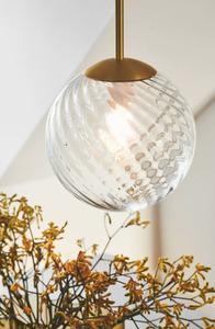 Chisell 25 brass pendant lamp by Nordlux 2 Chisell 25 brass pendant lamp by Nordlux small 2