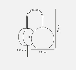 Wall lamp Franca Brass Nordlux 2 Wall lamp Franca Brass Nordlux small 2