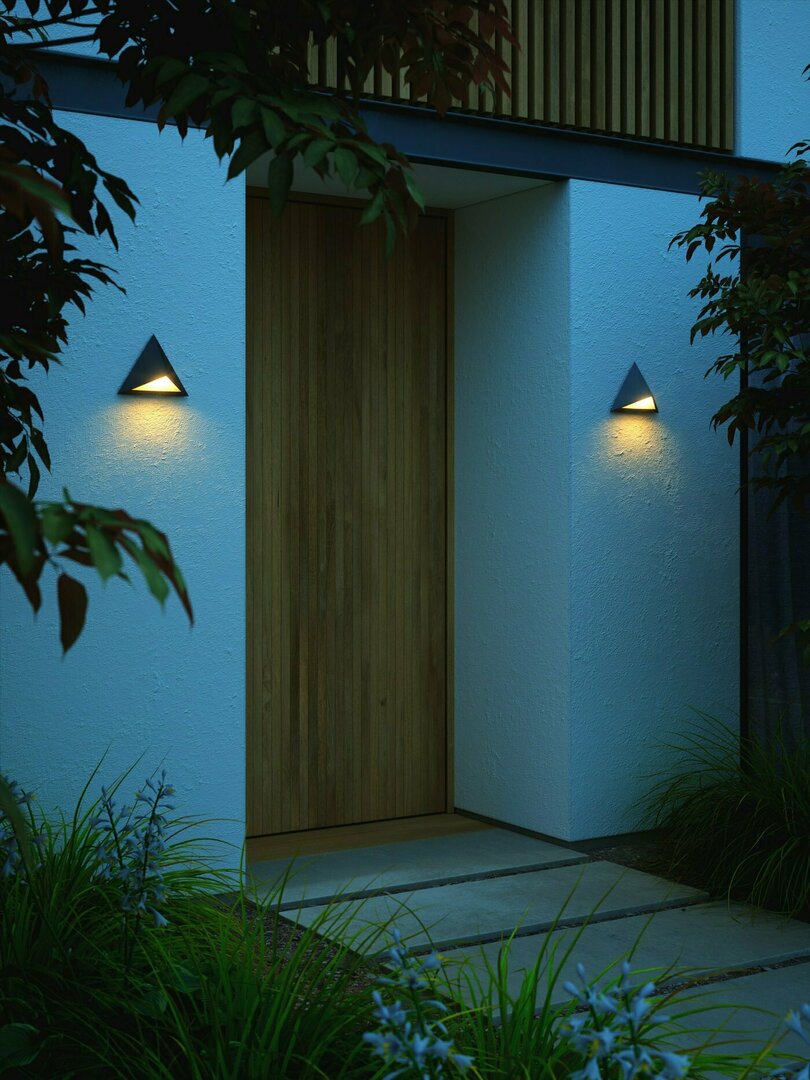 View Konit outdoor wall lamp IP44 black Nordlux Konit outdoor wall lamp IP44 black Nordlux