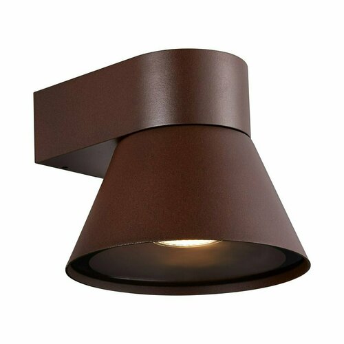 Check Kyklop Cone outdoor wall lamp IP54 Rusty Nordlux