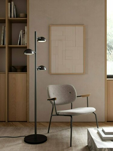 Check Nomi floor lamp black Nordlux
