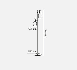 Arild floor lamp black Nordlux 3 Arild floor lamp black Nordlux small 3