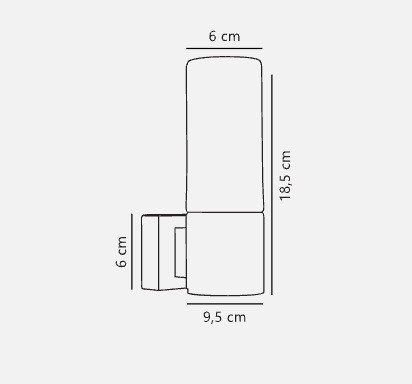 Preview Tangens bathroom wall lamp brushed steel IP44 Nordlux Tangens bathroom wall lamp brushed steel IP44 Nordlux