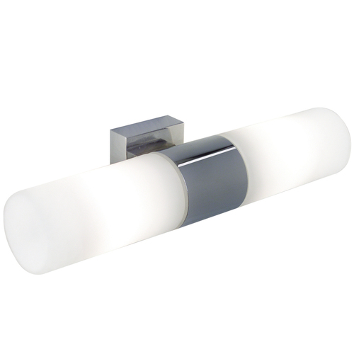 Check Tangens double wall lamp Chrome Nordlux