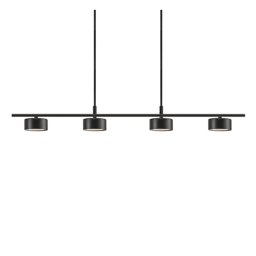 Check Clyde 4-rail Black Nordlux pendant lamp
