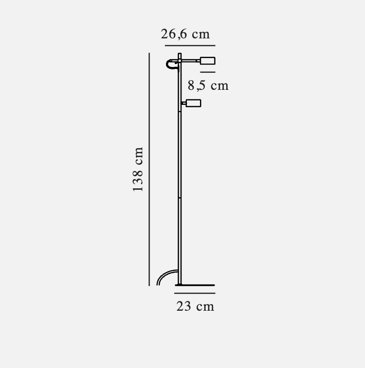 View Clyde floor lamp black Nordlux Clyde floor lamp black Nordlux
