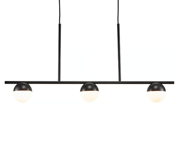 Contina 3 pendant lamp black Nordlux