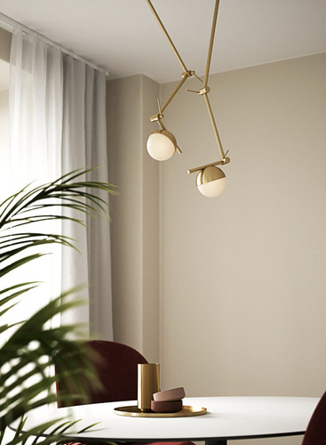 Check Contina wall sconce/plonk Brass Nordlux