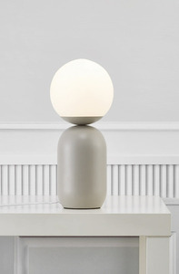 Notti table lamp grey Nordlux small 3
