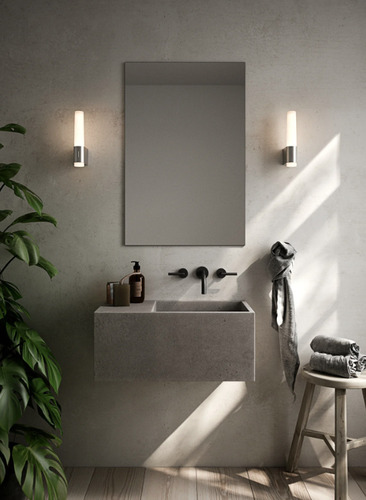 Check Nordlux Helva Night Chrome bathroom wall lamp