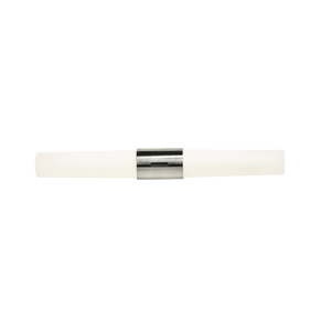 Nordlux Helva Double LED Bathroom Wall Light, 9.5 W, 3000/4000 K, IP44, Brushed Nickel, 42.5 cm small 0