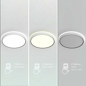Nordlux Noxy 2015356101 white LED ceiling light 35 cm, Moodmaker small 8