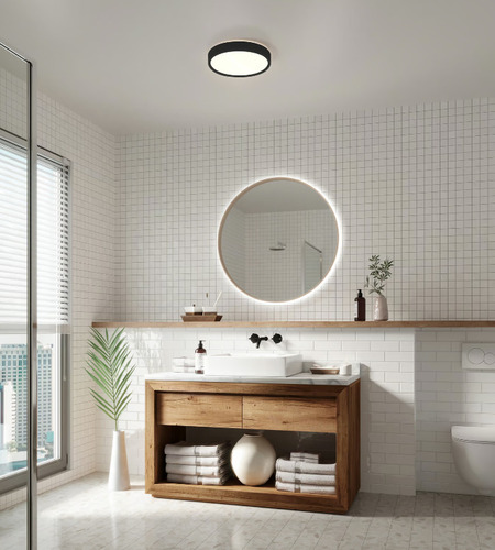 Check Noxy Bathroom Plafond Black Nordlux