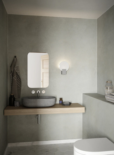 Check Hester bathroom wall lamp white Nordlux