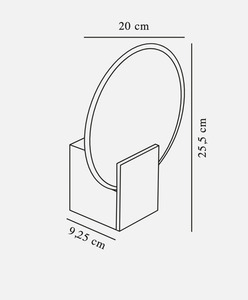 Hester bathroom wall lamp white Nordlux small 4