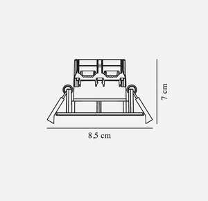 Dorado Smart LED Recessed Downlight IP65 White Nordlux small 6