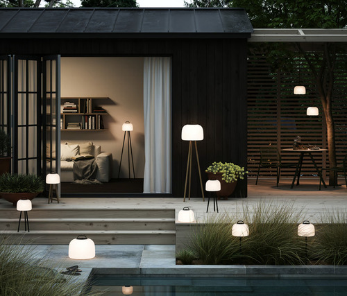 Check Kettle To-Go garden spike black Nordlux