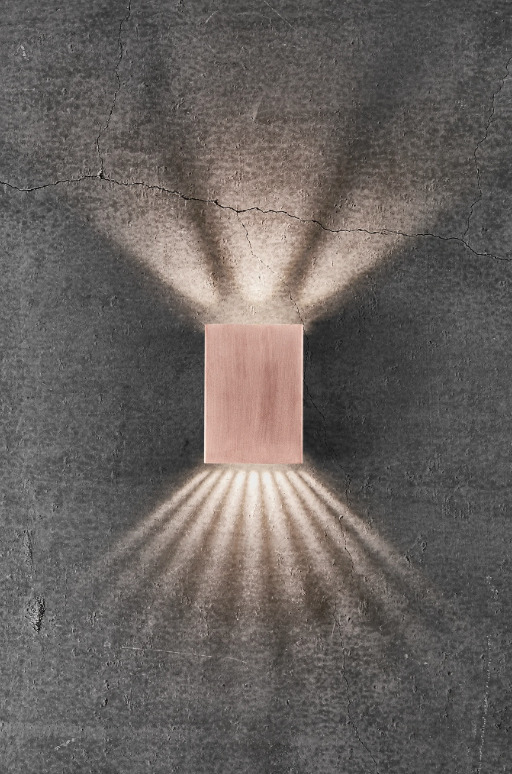 Show Outdoor wall lamp Fold 10 Copper Nordlux Outdoor wall lamp Fold 10 Copper Nordlux