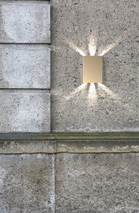 Outdoor/indoor wall lamp Fold 15 Brass IP54 Nordlux small 3