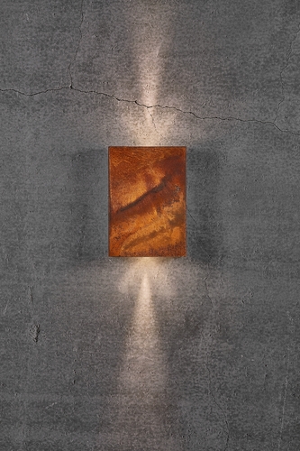 Check Fold 15 wall lamp Corten Nordlux