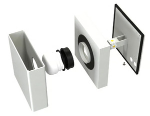 Outdoor wall lamp Turn white Nordlux small 1