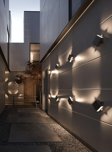 Turn outdoor wall lamp Black Nordlux small 1