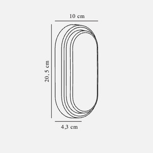 Cuba Energy Oval outdoor wall lamp white Nordlux 2 Cuba Energy Oval outdoor wall lamp white Nordlux small 2