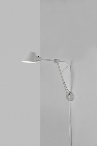 Check Stay Long wall lamp Grey Nordlux