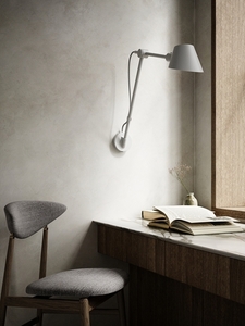 Stay Long wall lamp Grey Nordlux small 0