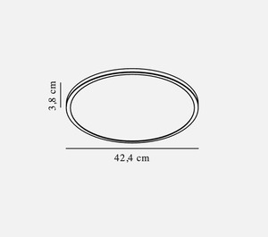 Nordlux Oja 42 LED ceiling light with motion sensor, white, 2700 K, IP54 small 2