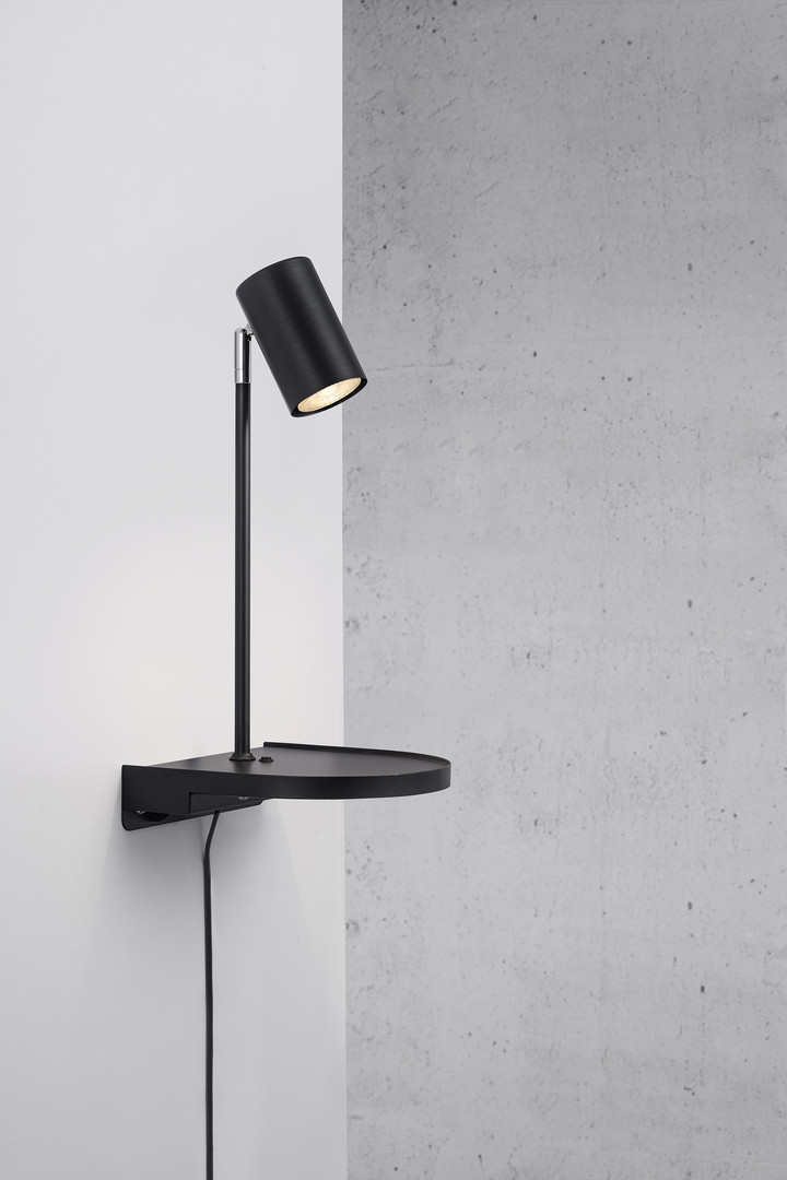 Cody wall lamp Black Nordlux