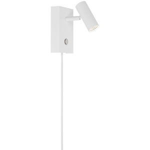 Nordlux OMARI 2112231001 wall light LED 3.2W 2700K 320lm, adjustable head, touch dimmer, white small 3