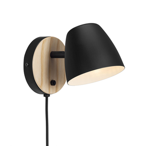 Theo wall lamp Black Nordlux small 1