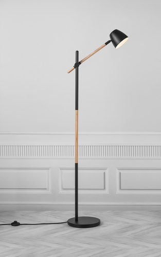 Check Theo floor lamp Black Nordlux