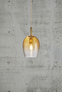 Uma 18 pendant lamp Amber Nordlux small 0