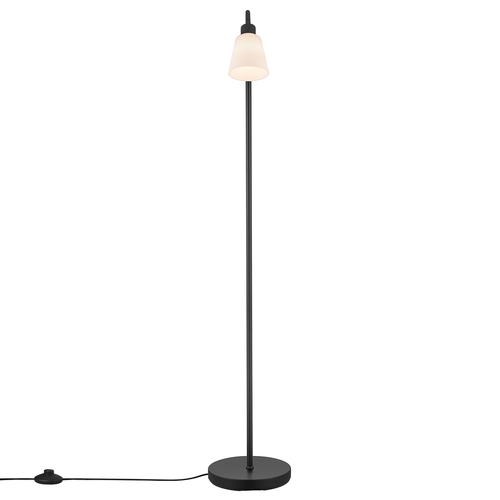 Check Molli floor lamp Black/Opal by Nordlux