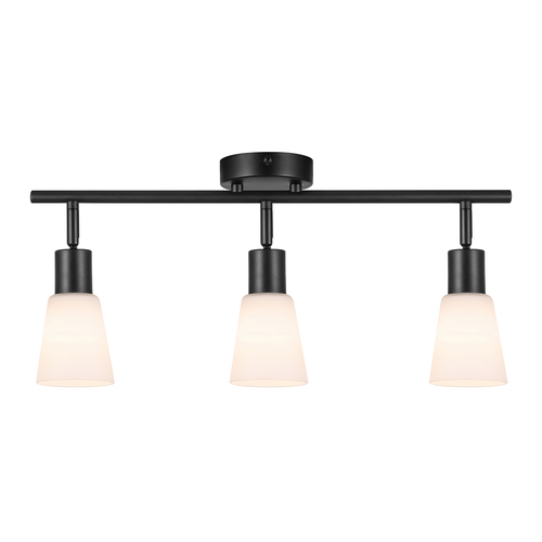 Check Cole 3-Rail Black/Opal Nordlux