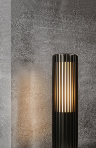ALUDRA 45 garden post Black Nordlux small 2