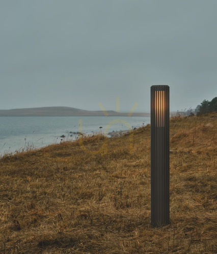 Check Nordlux ALUDRA Garden Lamp E27 15W Aluminum Anthracite