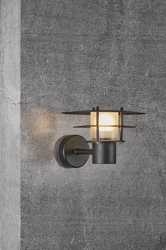 Check Bastia 24 wall lamp Black Nordlux