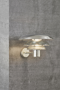 Kurnos 35 wall lamp Galv. Nordlux small 0