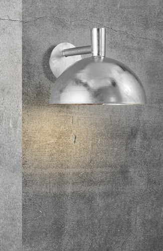 Check Arki 35 Galv outdoor wall lamp. Nordlux