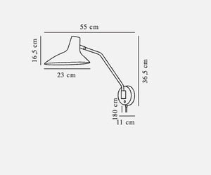 Wall lamp Darci Black Nordlux small 3