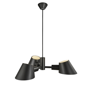 Stay 3 pendant lamp black Nordlux small 1