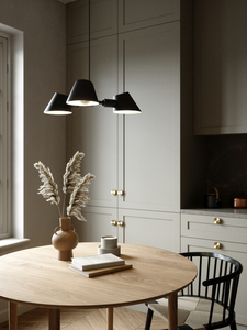 Stay 3 pendant lamp black Nordlux small 3