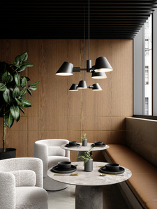 Stay 3 pendant lamp black Nordlux small 4