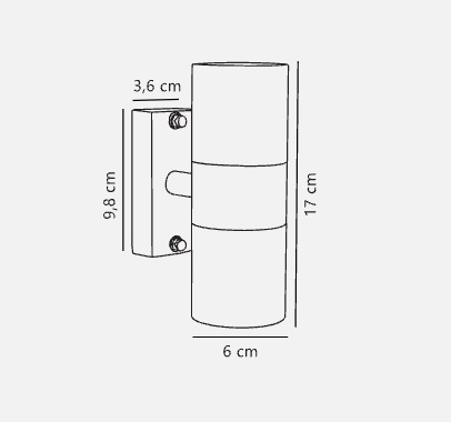 Preview Tin outdoor wall lamp black Nordlux Tin outdoor wall lamp black Nordlux