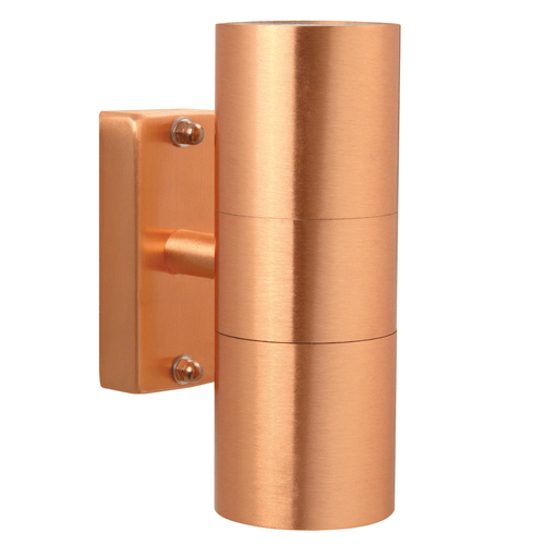 Check Tin double wall lamp Copper Nordlux