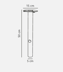 Galv garden lamp base Nordlux 3 Galv garden lamp base Nordlux small 3